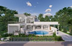 New Contemporary Garden & Sea View Pool Villas, Choeng Mon